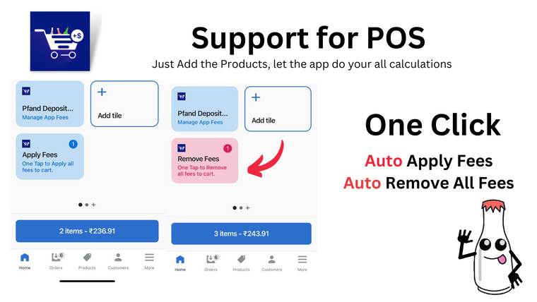 Pfand ‑ Deposit & Cart Fee Screenshot