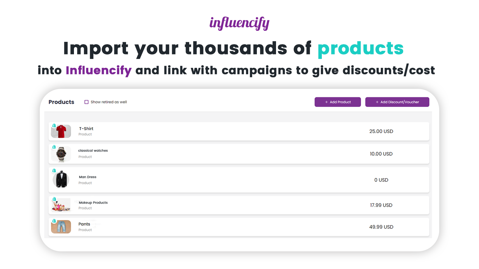 Influencify Screenshot