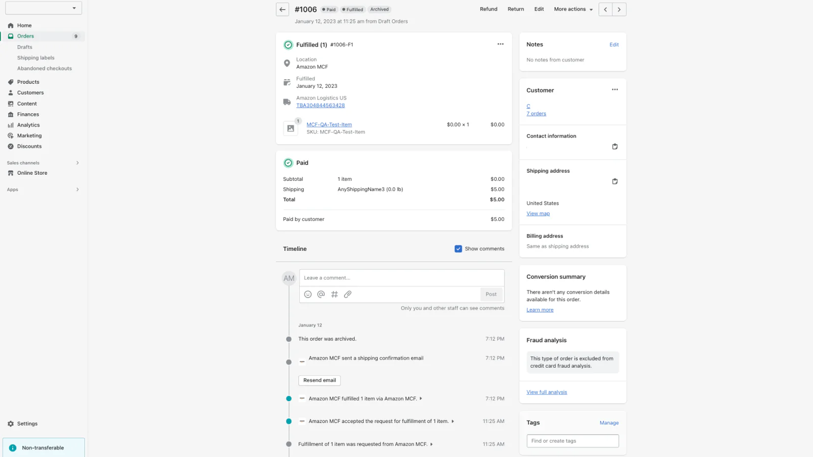 Automate your fulfillment with Amazon MCF