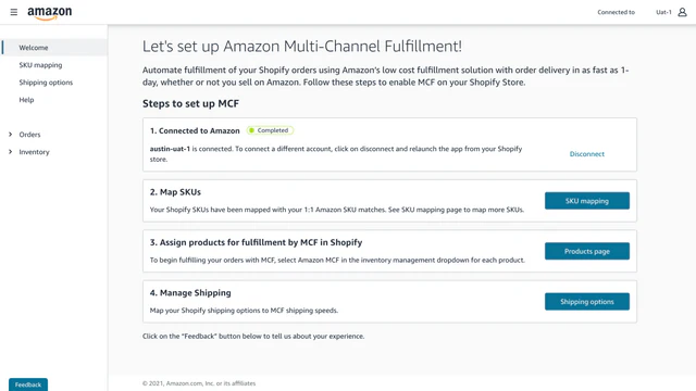 How to track your  Multi-Channel Fulfillment orders 