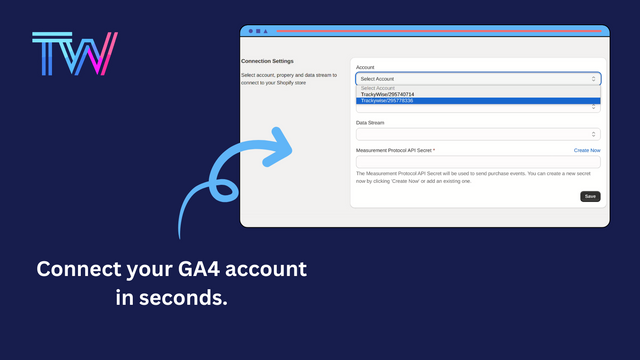 verbind uw ga4-account in seconden