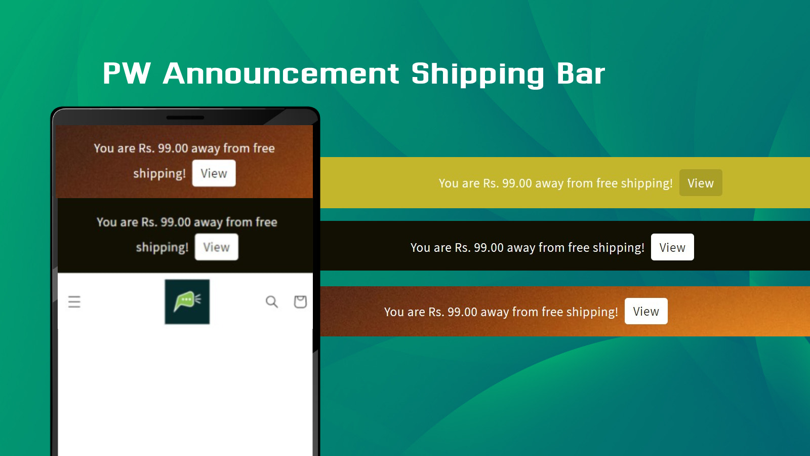 Shipping bar