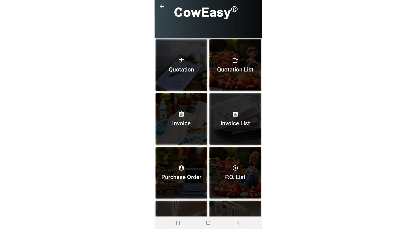 CowEasy ERP ‑ Records Plugin Screenshot