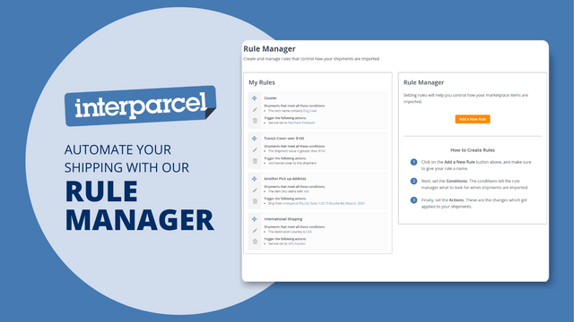 Automatisez votre expédition avec notre gestionnaire de règles