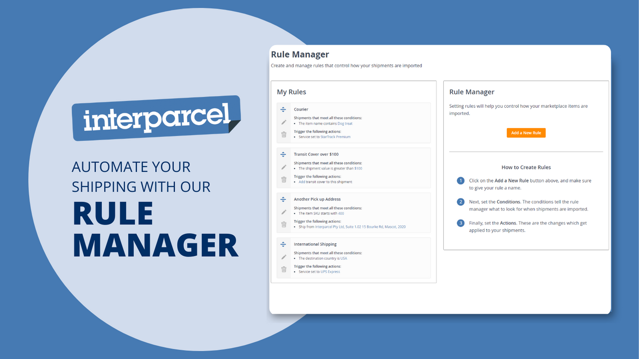 Automate Your Shipping With Our Rule Manager