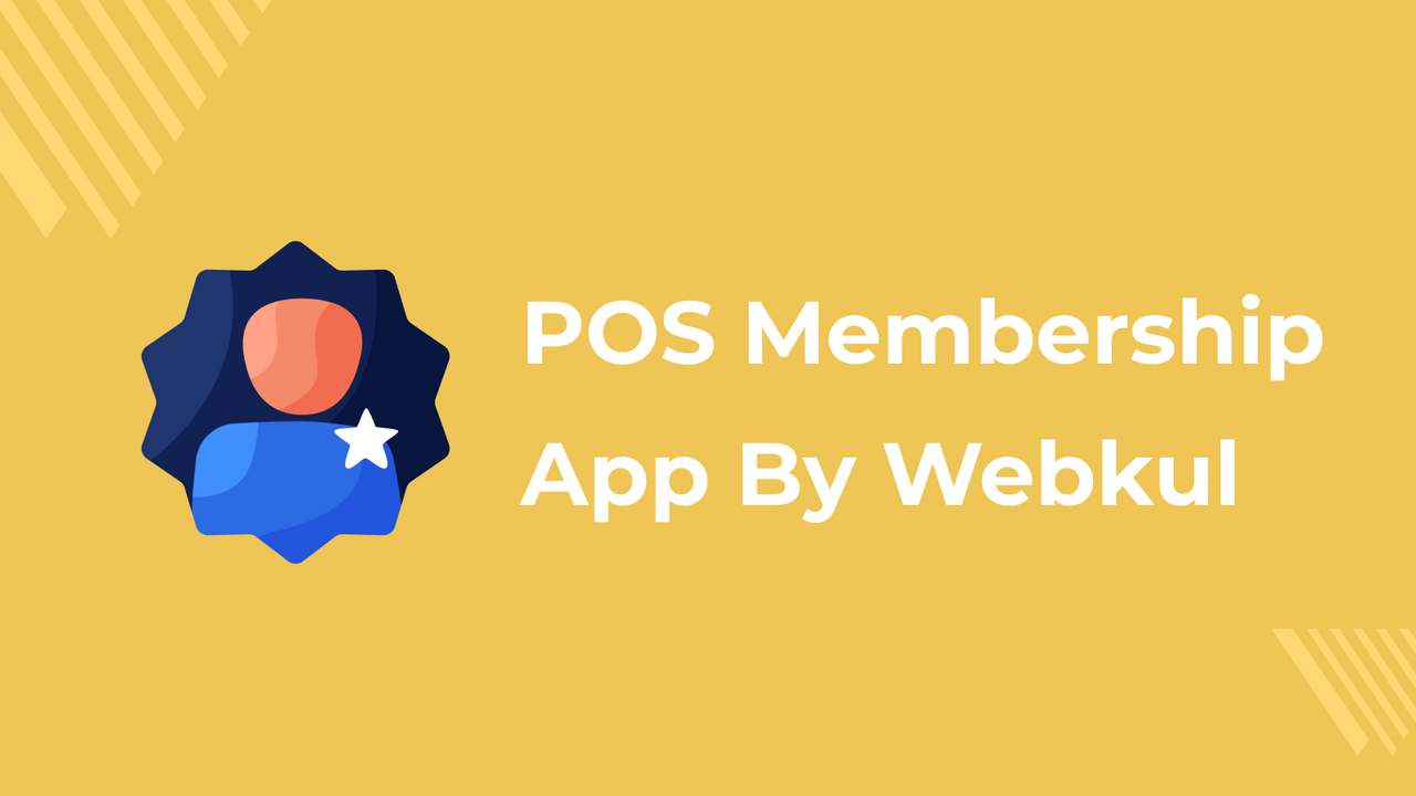 Application POS Membership par webkul