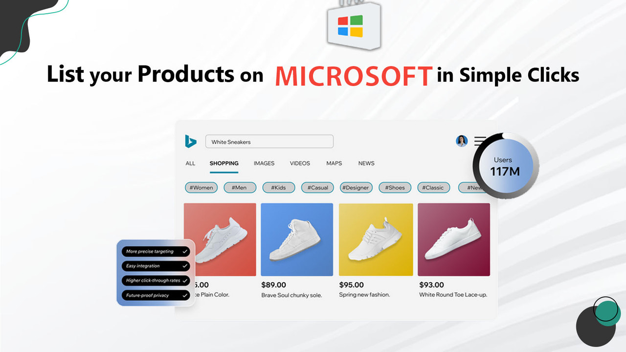 microsoft shopping listing