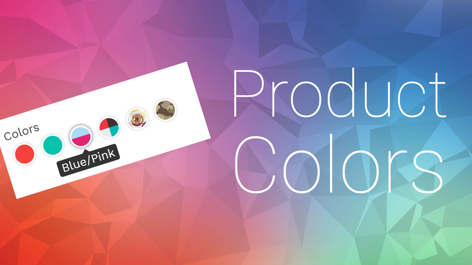 Product colour