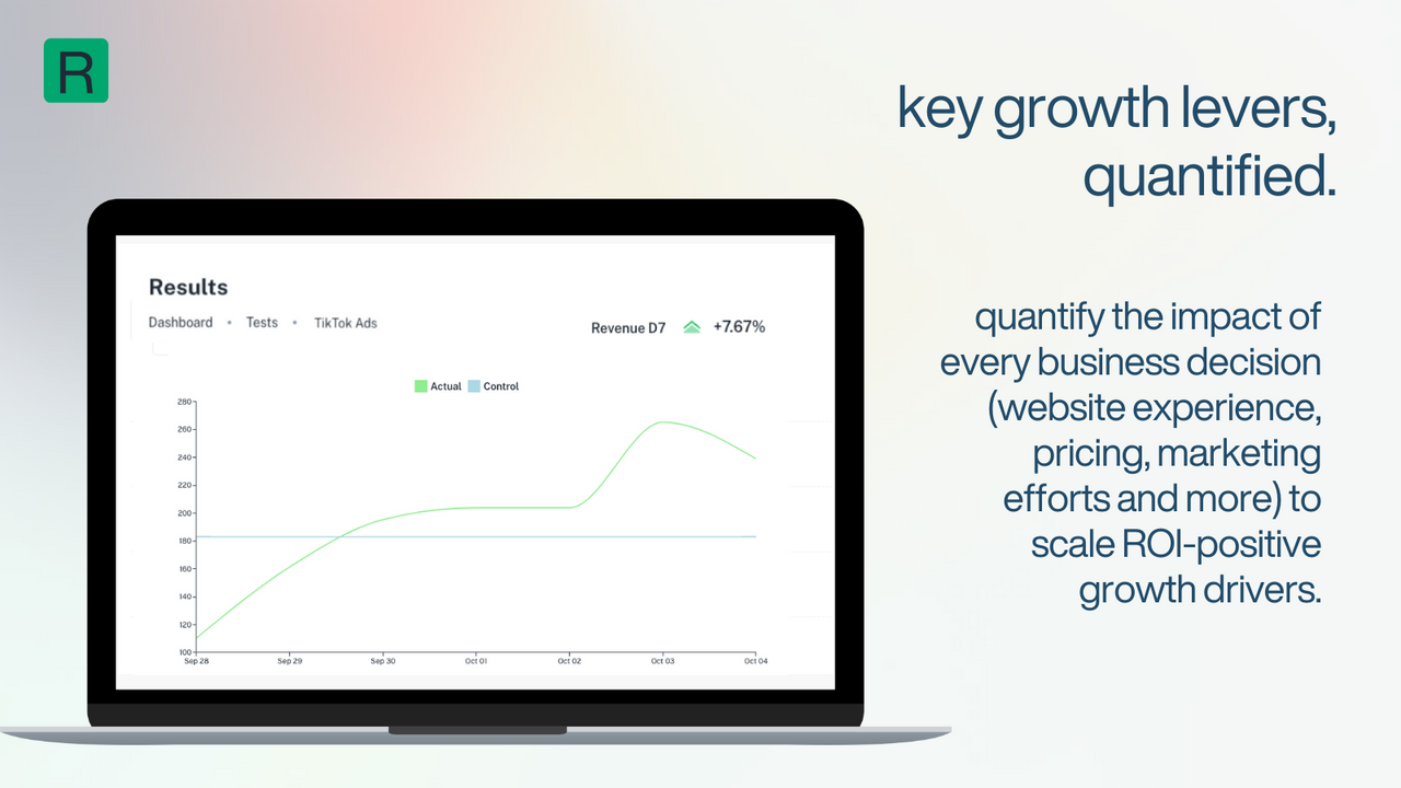 Quantify the impact of every business decision.