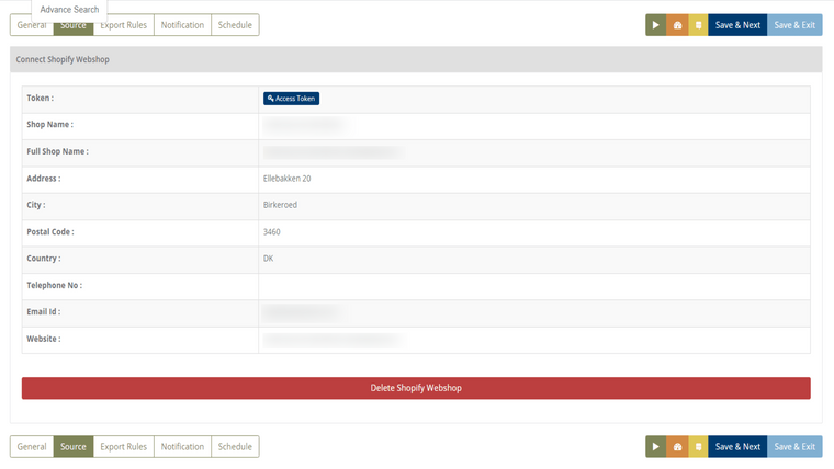 HubApp: Export Orders Screenshot