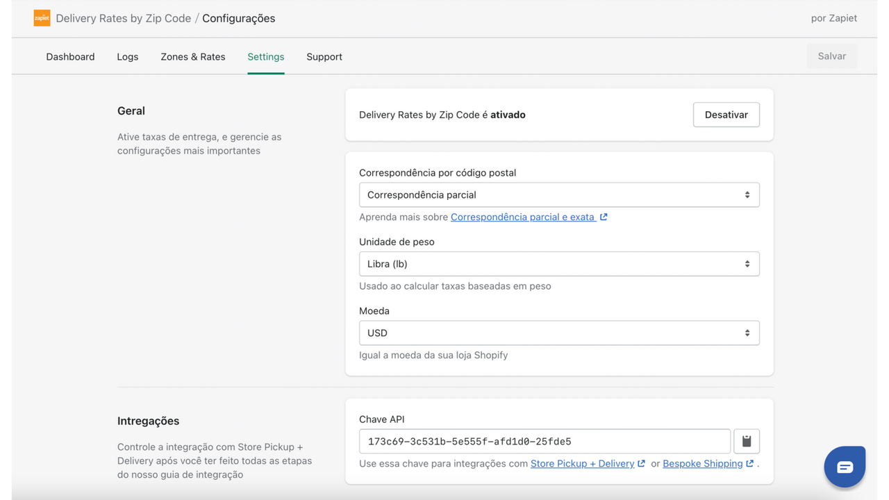 Fácil de configurar e localizar