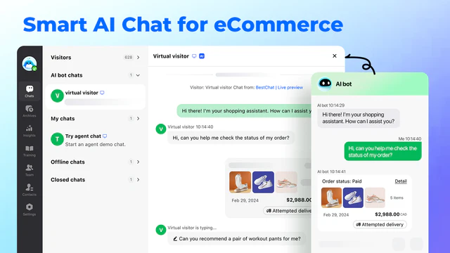 Smart AI Chat for eCommerce