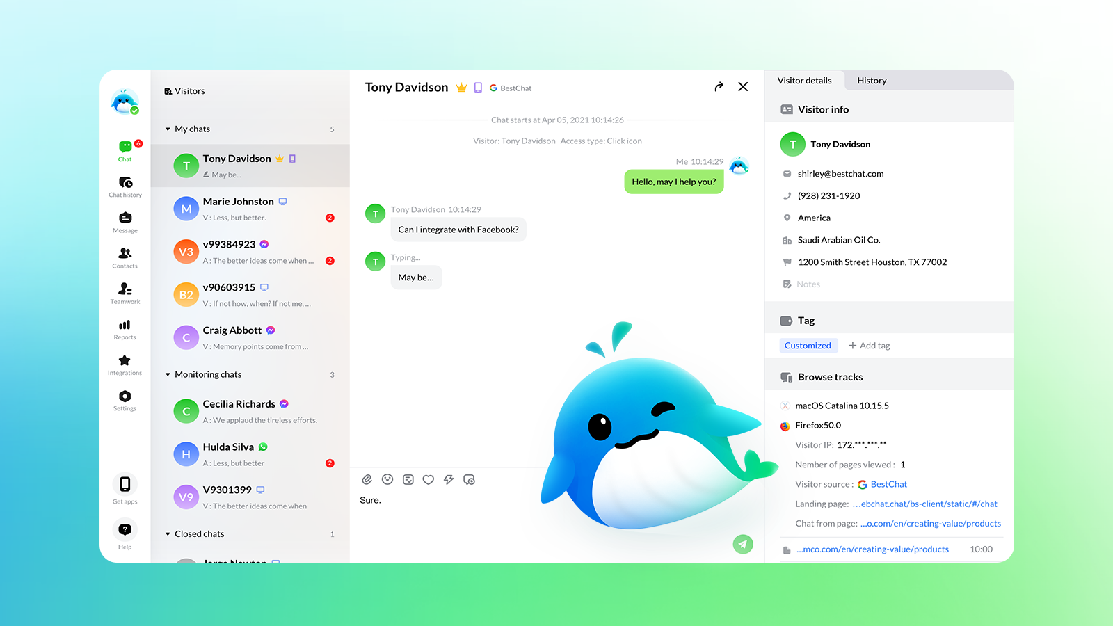 BestChat Live Chat Widget