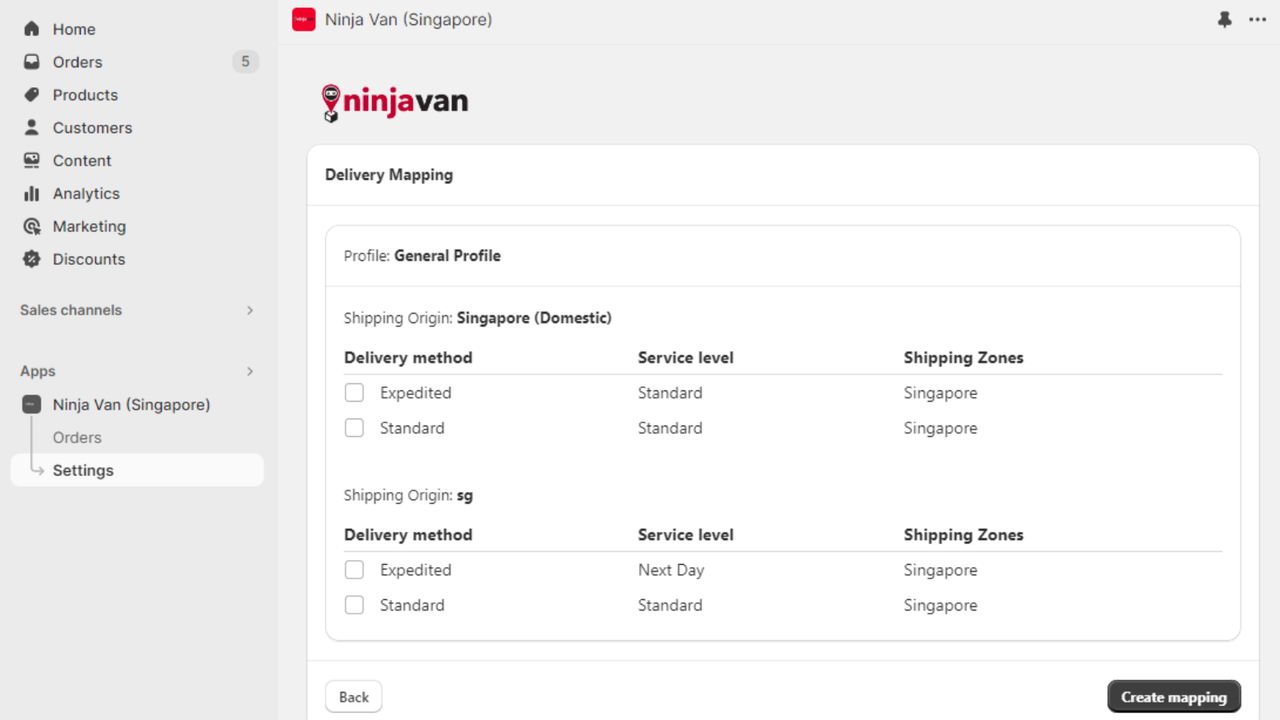 Custom Delivery Names Supported