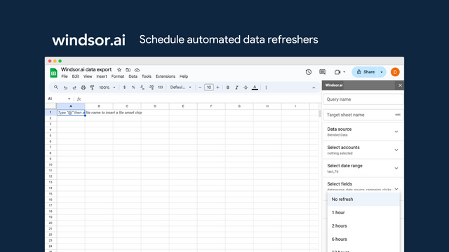 Schedule refreshers