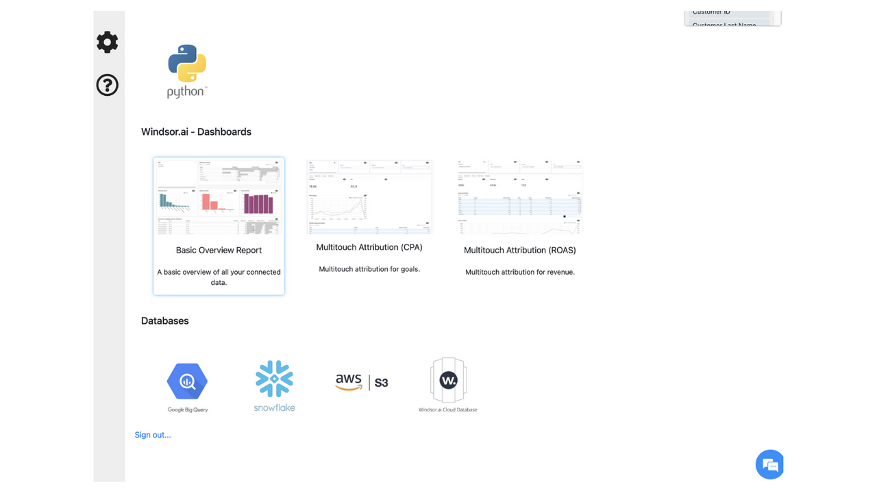 Transmita seus dados do Shopify para o seu armazém de dados