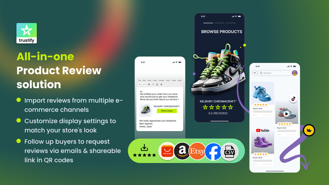 Trustify Product Reviews Testimonial