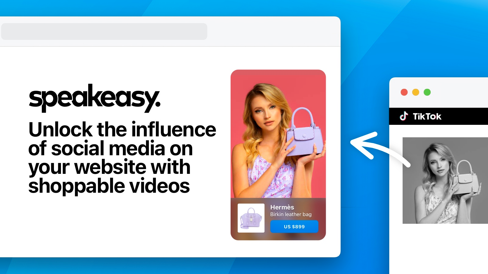 Speakeasy Shoppable Videos Screenshot