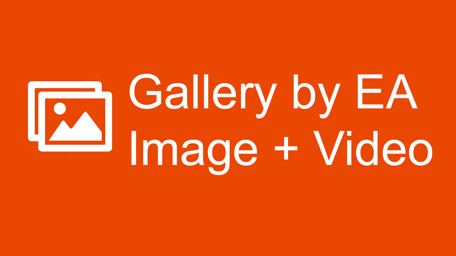 Enorm Image Gallery + Video Screenshot