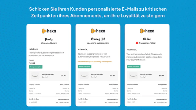 Personalisierte Kunden-E-Mails, um eine Verbindung herzustellen