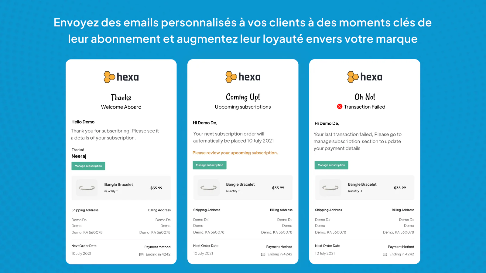 Personnalisez vos e-mails client et engagez la conversation