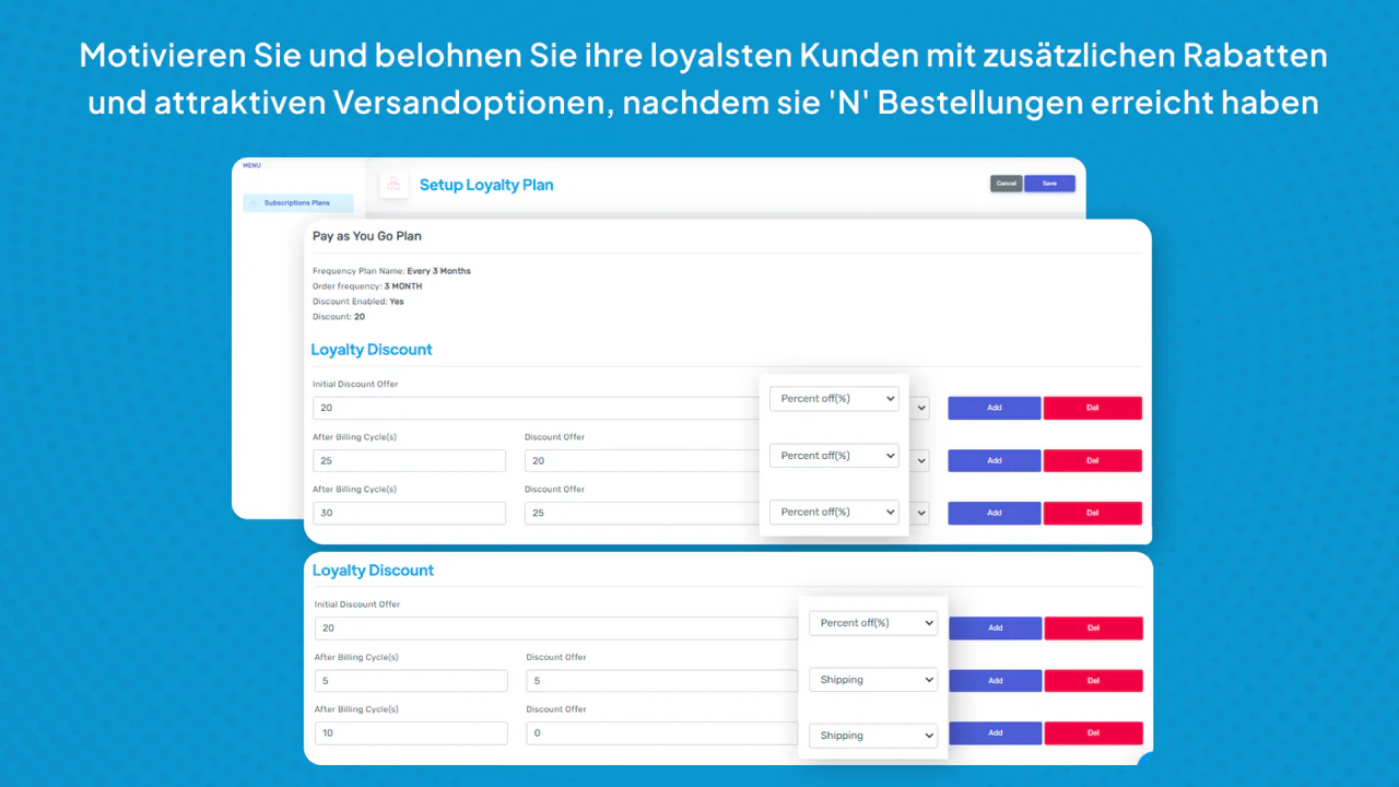 Motivieren und belohnen Sie Ihre treuesten Abonnenten