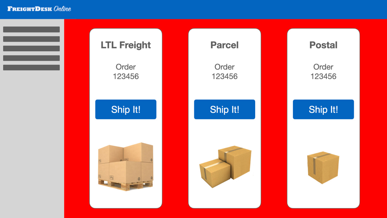 FreightDesk Online Screenshot