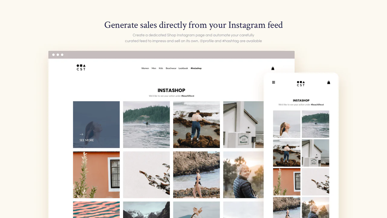 Genera ventas directamente desde tu feed de Instagram