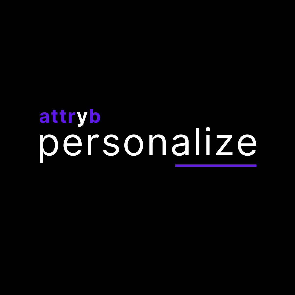 Attryb Personalize