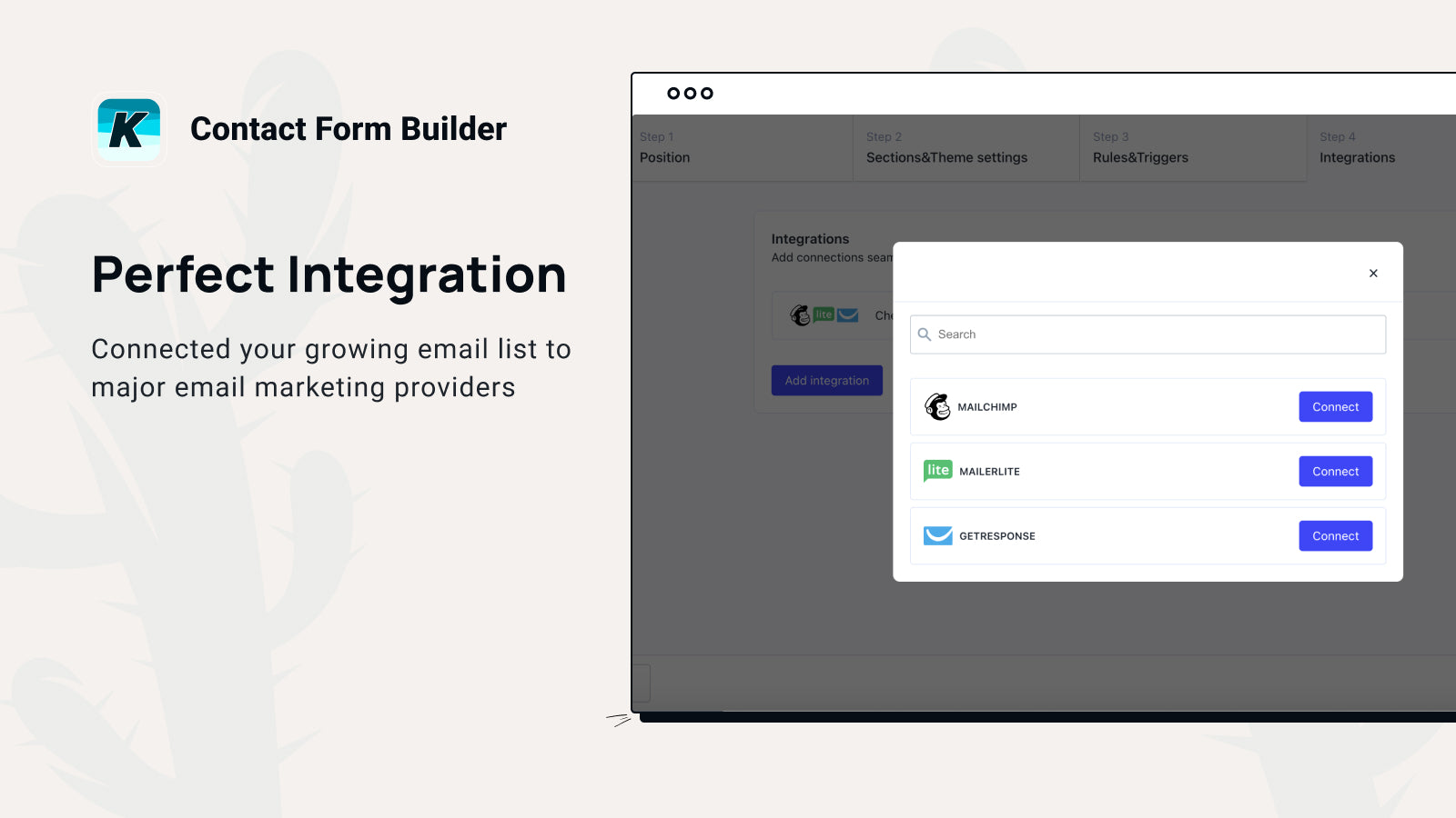 K: Contact Form Builder Screenshot