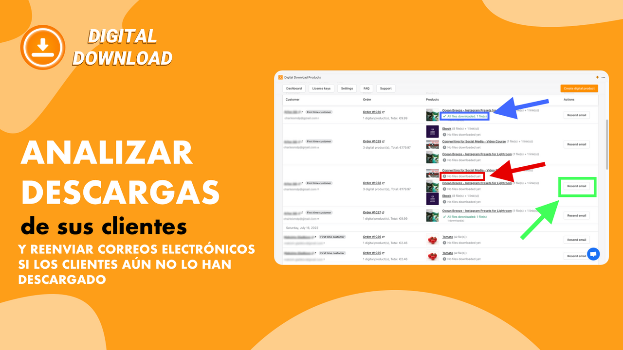 ANALIZAR DESCARGAS