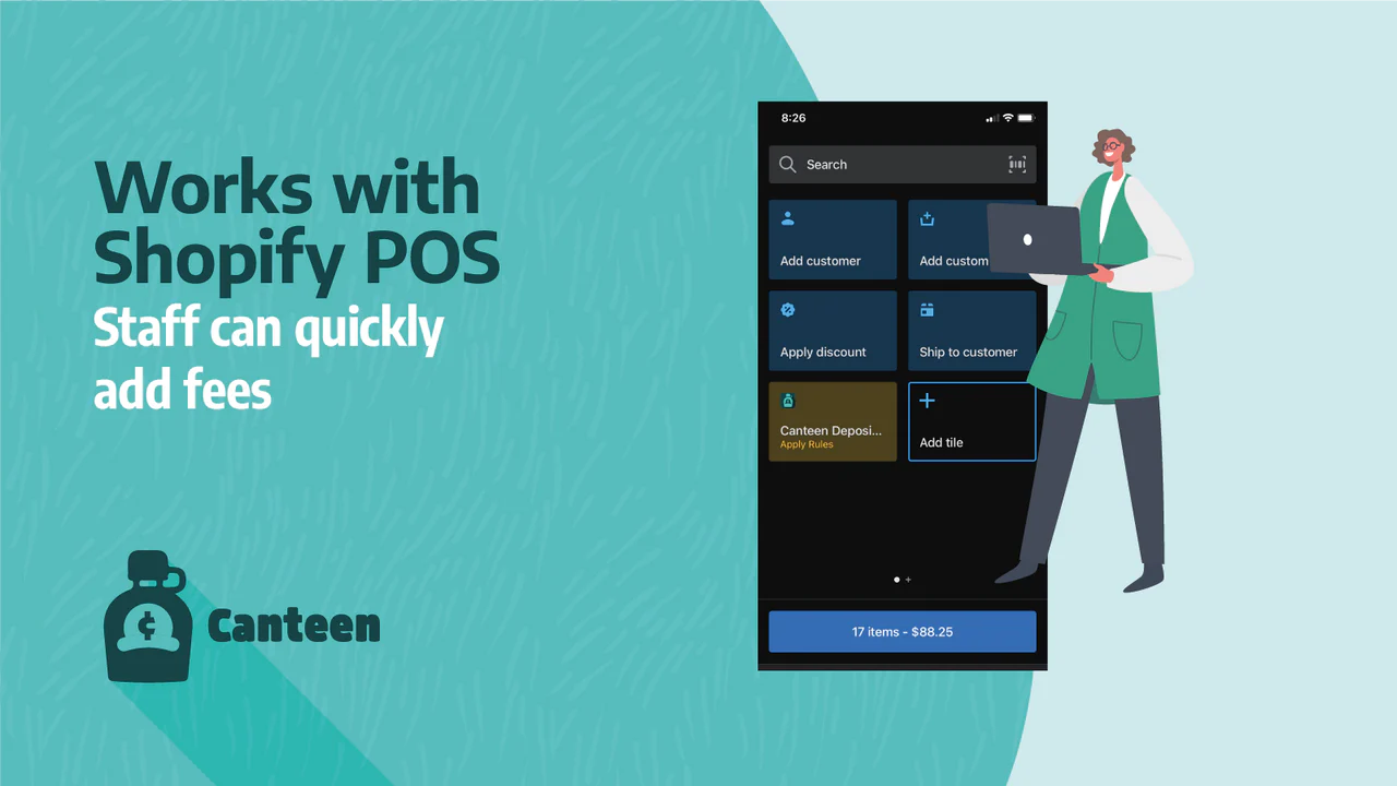 Ondersteunt Shopify POS