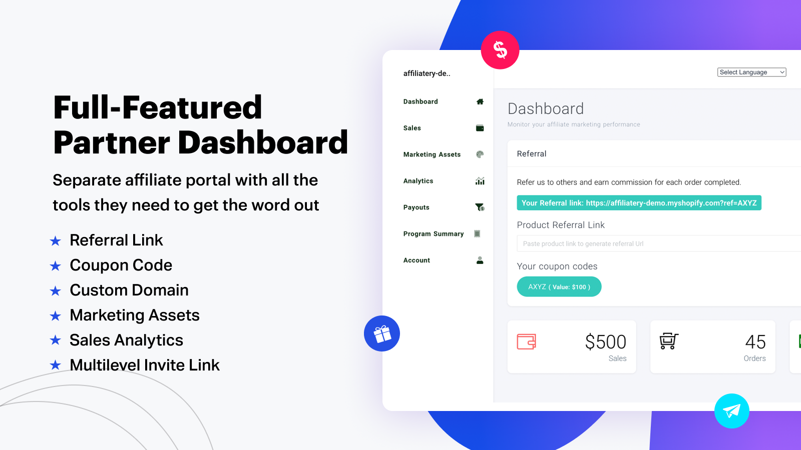 Partner-Dashboard