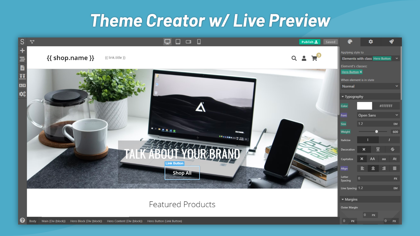 Theme Creator w/ Live Preview