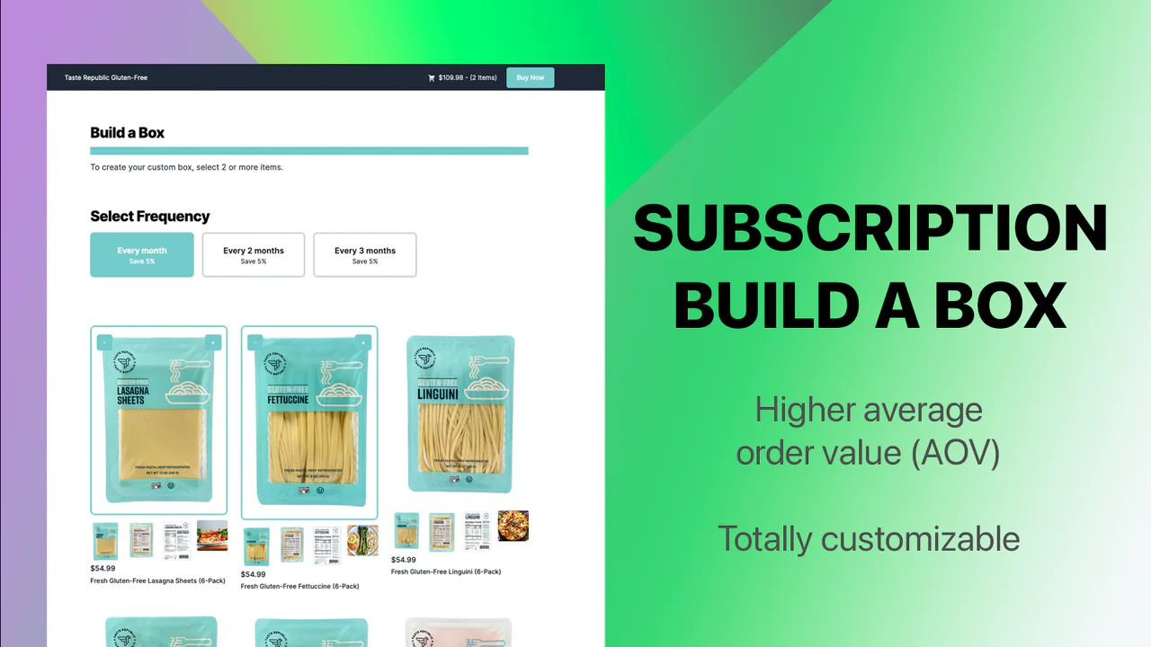 Construye una caja de suscripción, haz crecer tu tienda Shopify