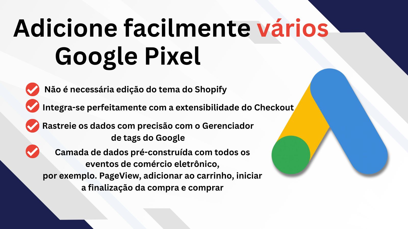 Rastreamento infinito do Google Ads para Shopify