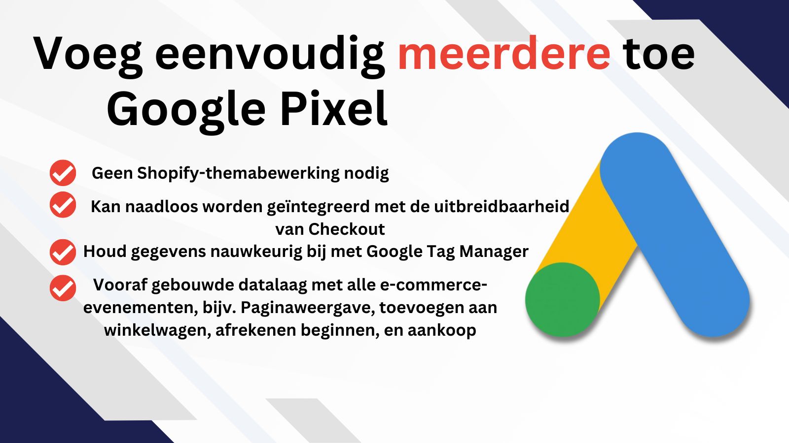 Oneindige Google Ads-tracking voor Shopify