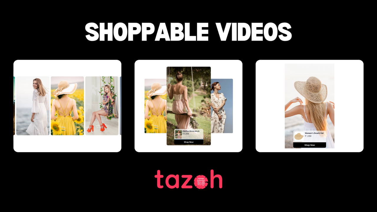 Tazoh Shoppable Videos & Reels Screenshot