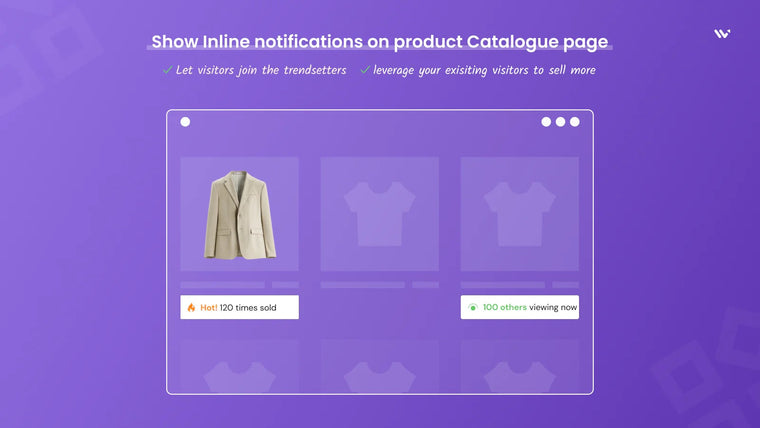 WiserNotify Social Proof Popup Screenshot