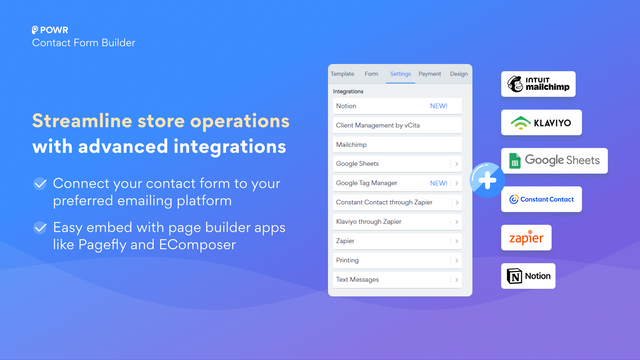 Streamline store operations with advanced integrations