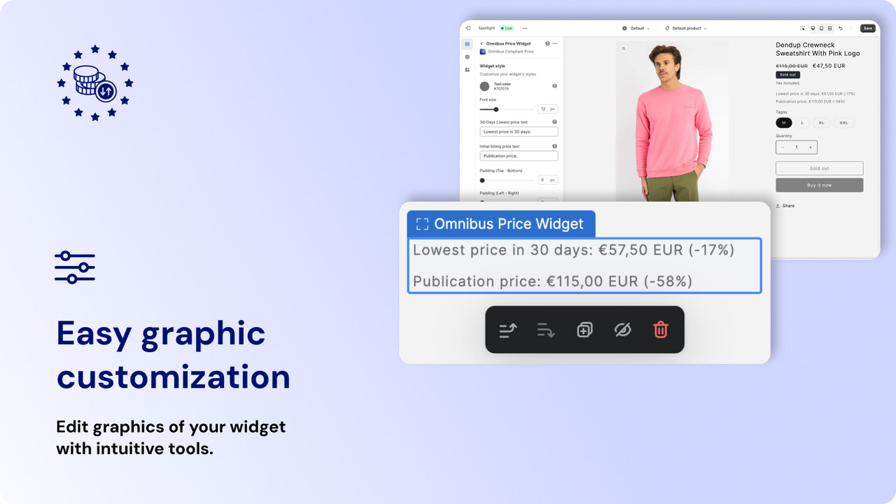 Easy graphic customization