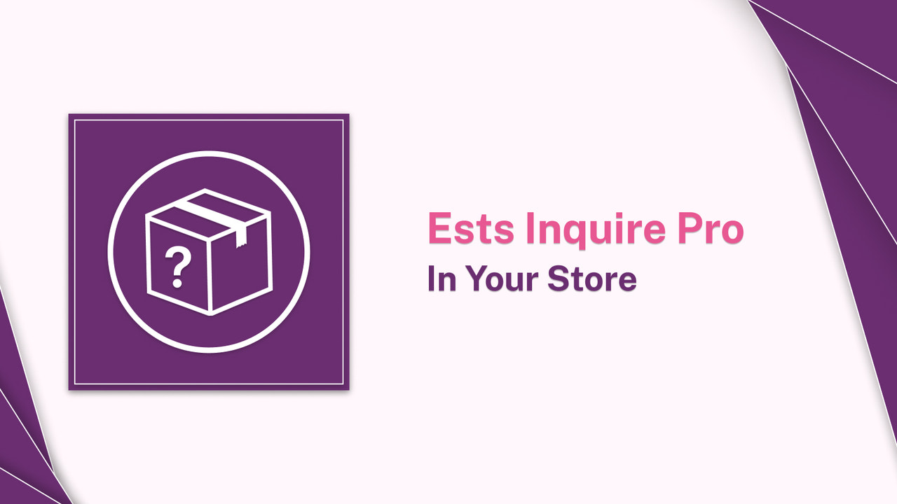 Ests InquirePro In Ihrem Shop