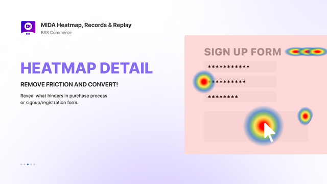 Show Detailed Heatmap, Reveal The Elements Need To Focus