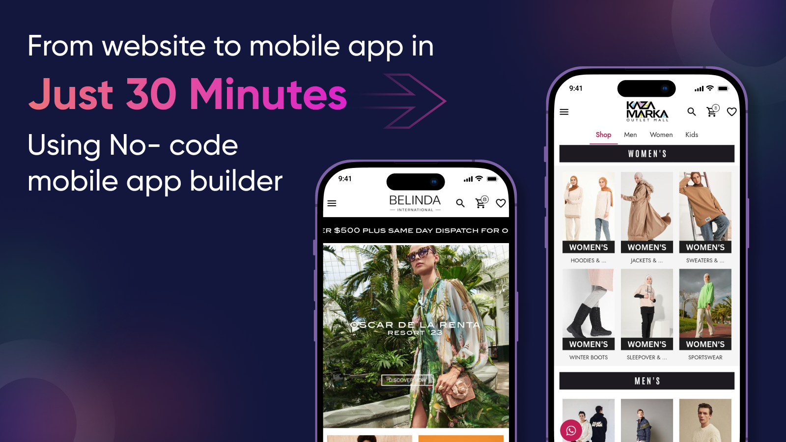 Erstellen Sie mobile Apps in 30 Minuten