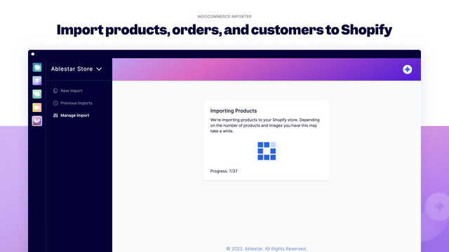 Migrer WooCommerce Produkter til Shopify