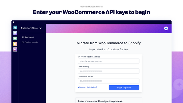 WooCommerce到Shopify的迁移