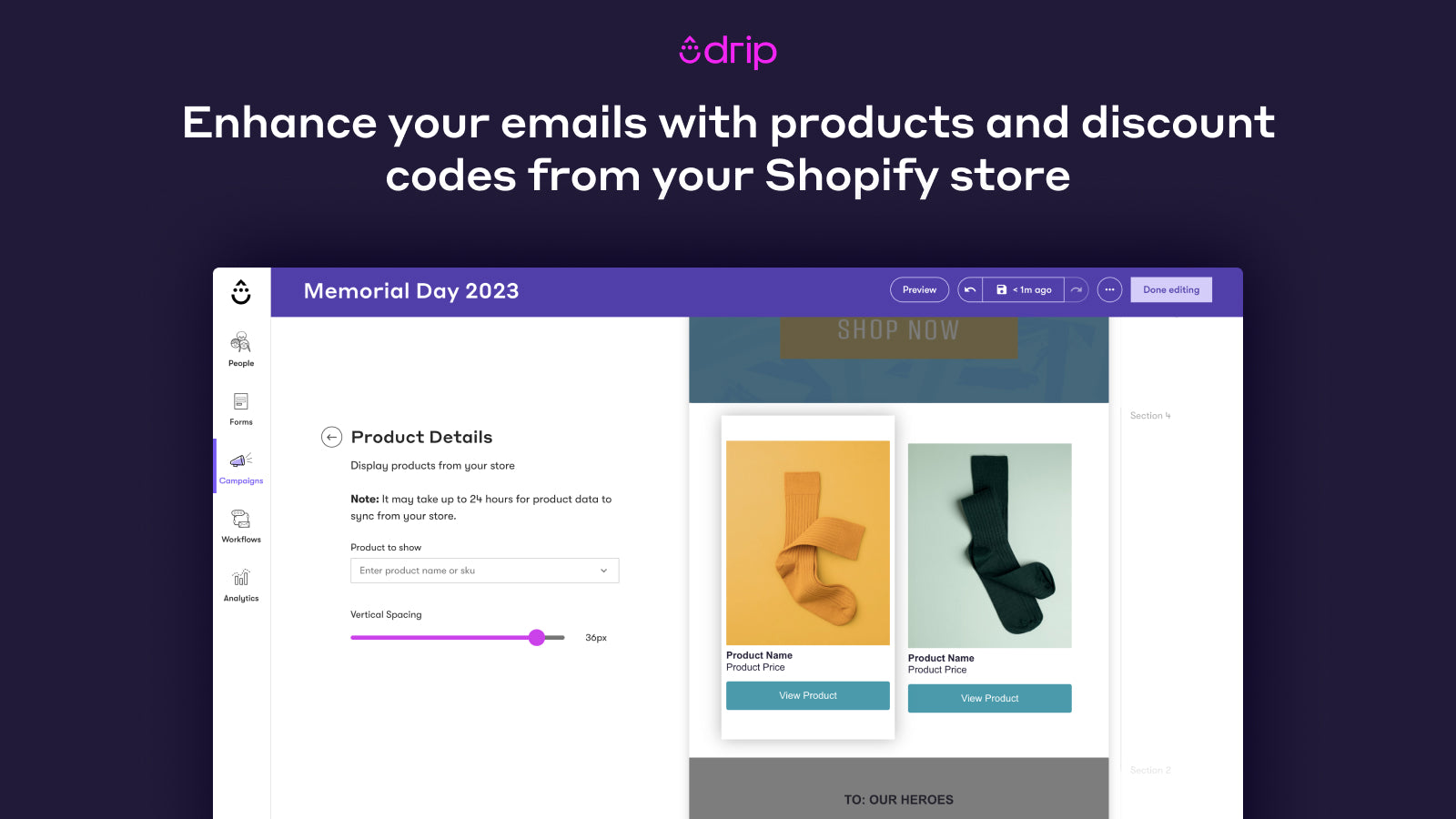 Drip: Email Marketing & Popups Screenshot