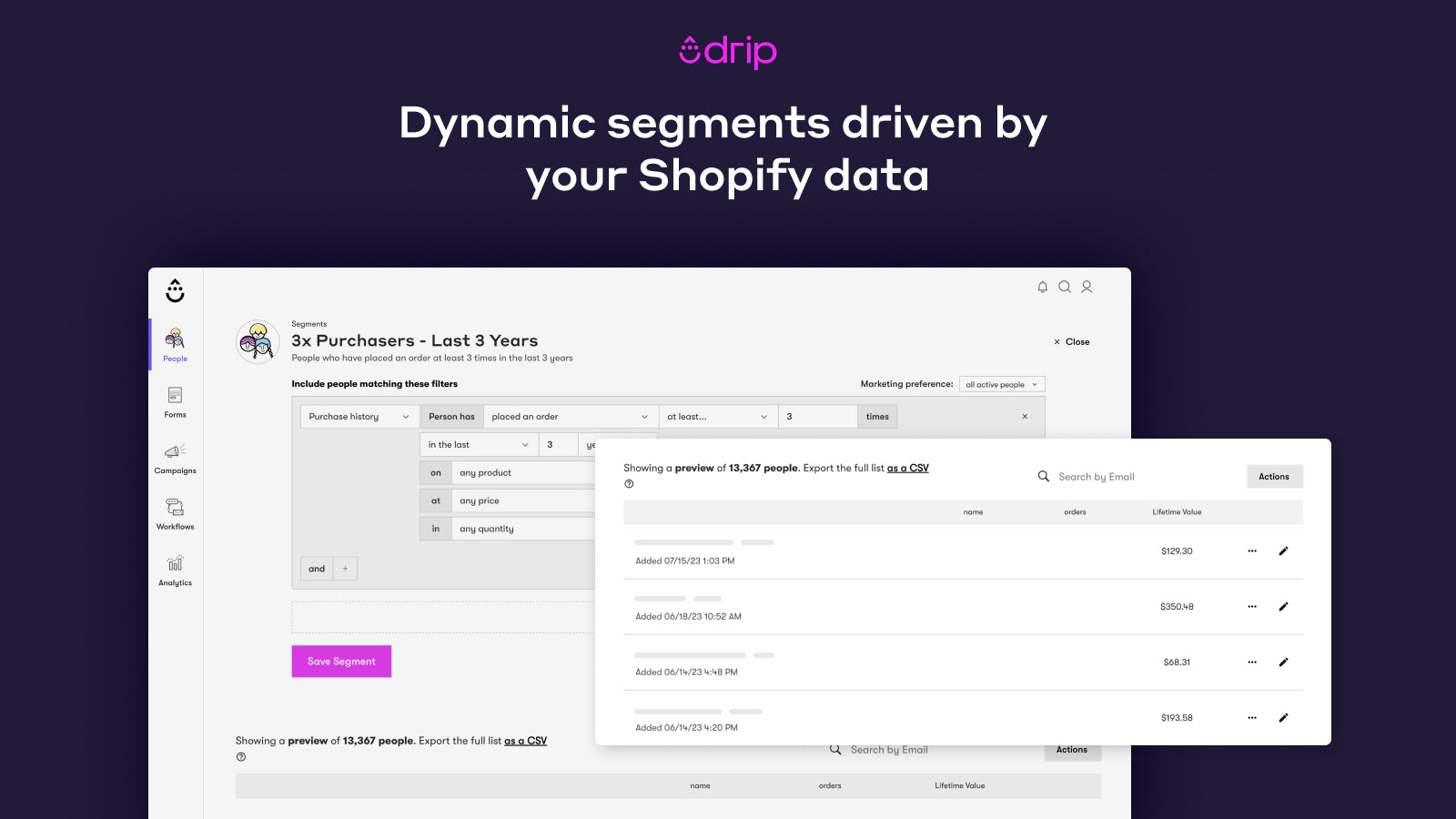 Drip: Email Marketing & Popups Screenshot