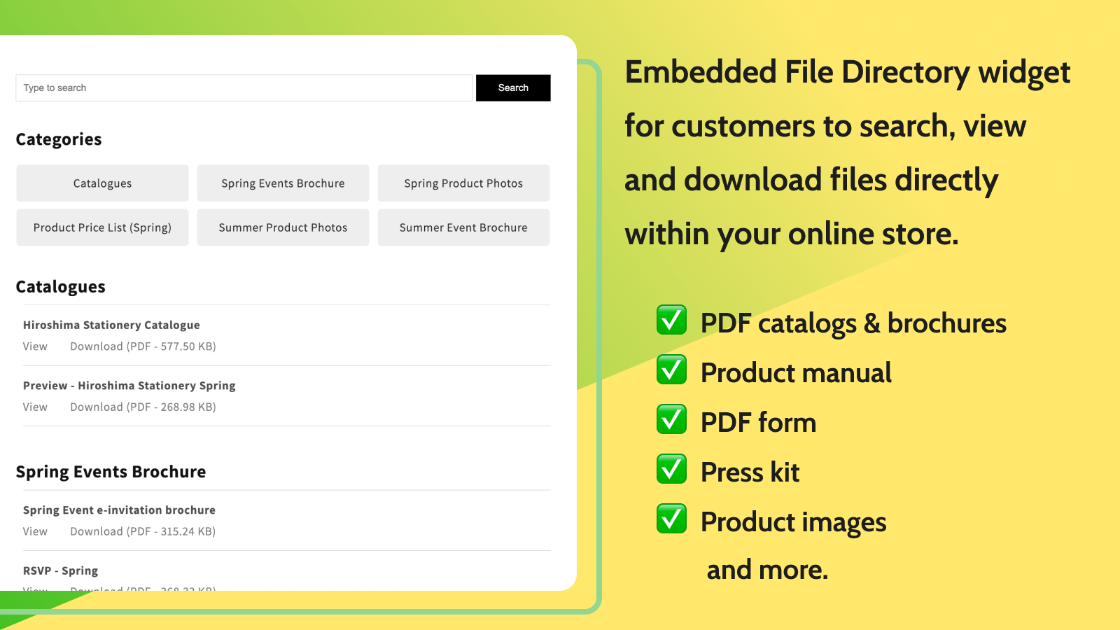 File Search Box & Download MP Screenshot