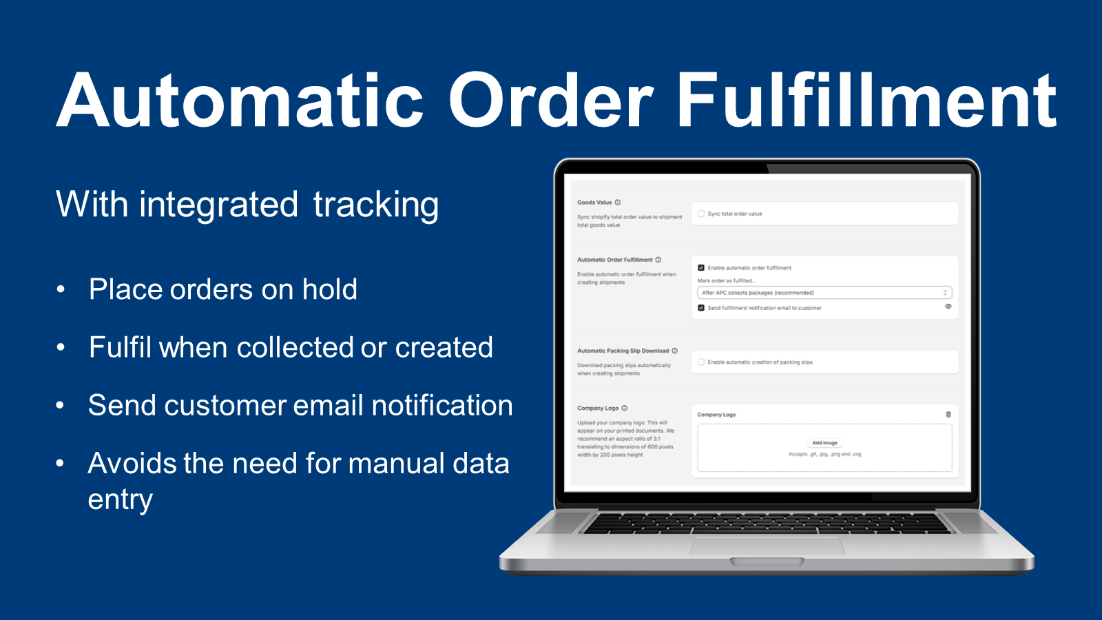 APC 123 Automatisk Orderuppfyllnad